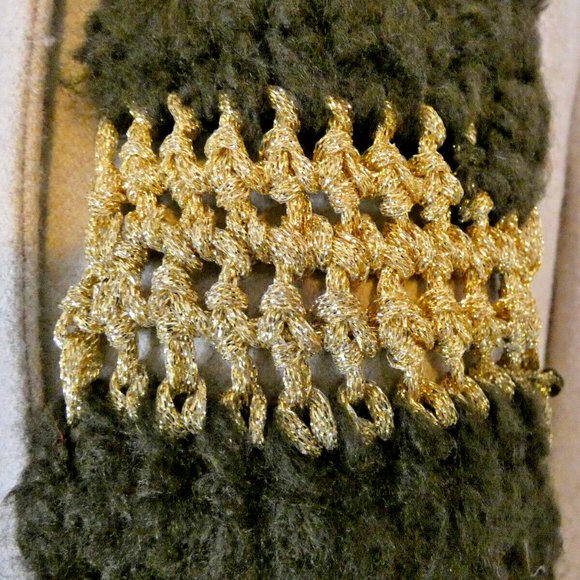 OOAK Scarf 105x5 Extra Long Unique Handmade Crochet Knit Men Women Winter NWT - Picture 7 of 10
